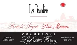Extra Brut Rose de Saignee Les Beaudiers