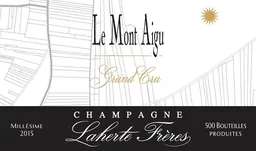 Le Mont Aigu Grand Cru Blanc de Blancs