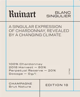 Blanc Singulier Brut Nature Edition 18