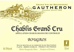 Chablis Bougros Grand Cru