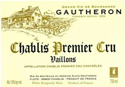 Chablis Vaillons Premier Cru