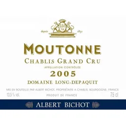 Chablis Grand Cru Moutonne Monopole