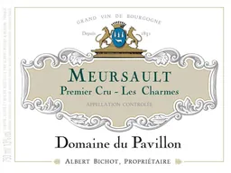 Meursault Les Charmes Domaine du Pavillon Premier Cru