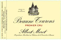 Albert Morot Beaune Teurons Premier Cru