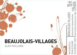 Alex Foillard Beaujolais-Villages