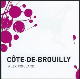 Alex Foillard Brouilly