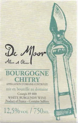 De Moor Bourgogne Chitry Blanc