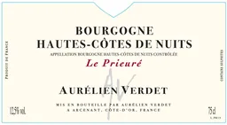 Aurelien Verdet Hautes Cotes de Nuits Le Prieure