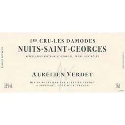 Aurelien Verdet Nuits-St-Georges Les Damodes Premier Cru