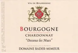 Bourgogne Blanc Dessous les Mues