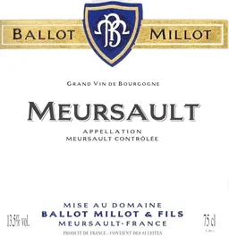 Ballot-Millot Meursault