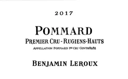 Benjamin Leroux Pommard Rugiens Haut Premier Cru