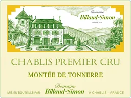 Chablis Montee de Tonnerre Premier Cru