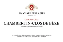 Chambertin Clos de Beze Grand Cru