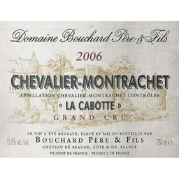 Chevalier-Montrachet La Cabotte Grand Cru