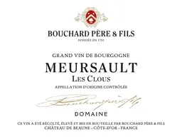 Bouchard Pere & Fils Meursault Les Clous