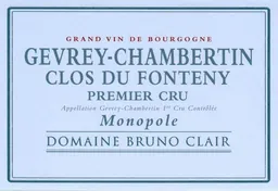 Gevrey-Chambertin Clos du Fonteny Premier Cru