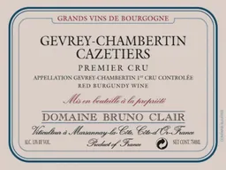 Gevrey-Chambertin Les Cazetiers Premier Cru