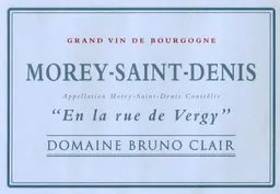 Bruno Clair Morey-Saint-Denis En la rue de Vergy Rouge