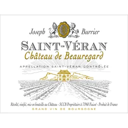 Burrier Chateau de Beauregard Saint-Veran