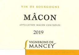 Cave des Vignerons de Mancey Macon Blanc