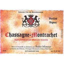 Chateau de Chassagne-Montrachet Chassagne Montrachet Vieilles Vignes Blanc