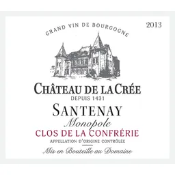Santenay Clos de la Confrerie Monopole