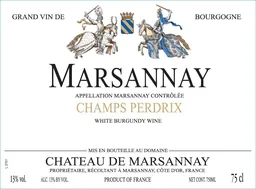 Chateau de Marsannay Marsannay Blanc Champs Perdrix