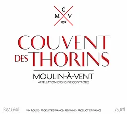 Chateau du Moulin-a-Vent Couvent des Thorins