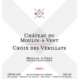 Chateau du Moulin-a-Vent Croix des Verillats