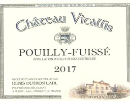 Chateau Vitallis Pouilly-Fuisse
