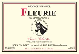 Fleurie Cuvee Christie