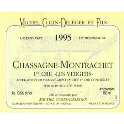 Colin-Deleger Chassagne Montrachet Les Vergers Premier Cru