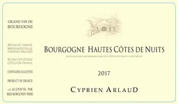 Cyprien Arlaud Hautes Cotes de Nuits Rouge
