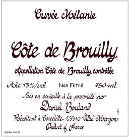 Cote de Brouilly Cuvee Melanie