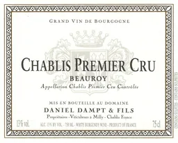 Chablis Beauroy Premier Cru