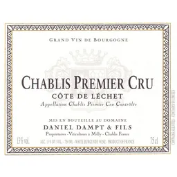 Chablis Cote de Lechet Premier Cru