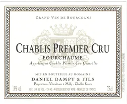 Chablis Fourchaume Premier Cru