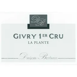 Danjean-Berthoux Givry Premier Cru La Plante Blanc