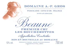 Domaine A.F. Gros Beaune Les Boucherottes Premier Cru