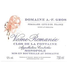 Domaine A.F. Gros Vosne-Romanee Clos de la Fontaine