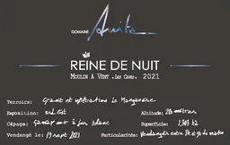 Moulin-a-Vent Les Caves Reine de Nuit