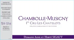 Domaine Anne et Herve Sigaut Chambolle-Musigny Les Chatelots Premier Cru