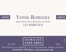 Vosne-Romanee Les Barreaux