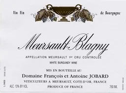 Meursault Blagny Premier Cru
