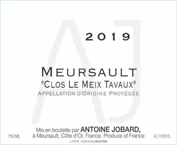 Meursault Clos le Meix Tavaux