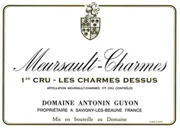 Meursault Les Charmes Dessus Premier Cru