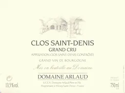 Clos Saint-Denis Grand Cru