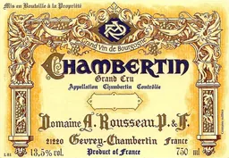 Domaine Armand Rousseau Pere et Fils Chambertin Grand Cru