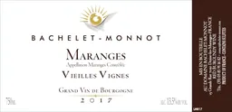 Domaine Bachelet-Monnot Maranges Rouge Vieilles Vignes